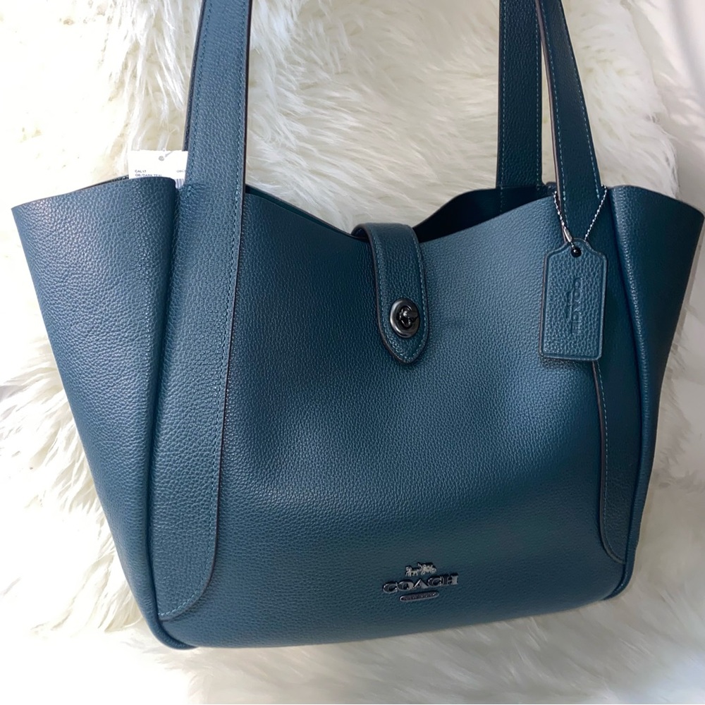 Coach pebble leather Hadley Tote bag New - Picture 5 of 12